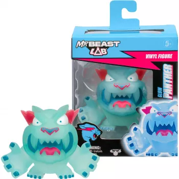 MrBeast Lab vinyylifiguurit – Glow Panther, leikkifiguuri