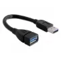 USB-kaapeli DeLOCK 82776 0,15 m musta