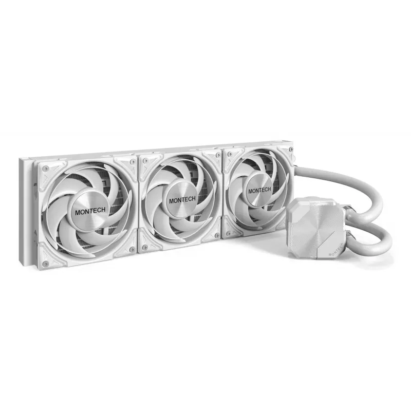 Vesijäähdytys Montech HyperFlow Silent AiO - 360 mm, valkoinen