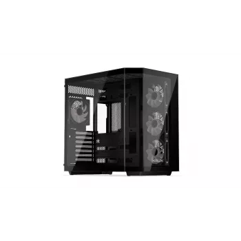 PC-tornikotelo KRUX Empero KRXD010, ATX, musta – tukee GPU:ta jopa 420 mm, CPU-jäähdytintä jopa 155 mm, 2x 3,5