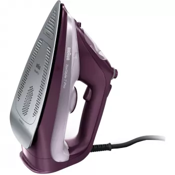 Braun TexStyle 7 Pro SI 7181 VI silitysrauta höyrysilitysrauta EloxalPlus-silityspohja 3100 W violetti