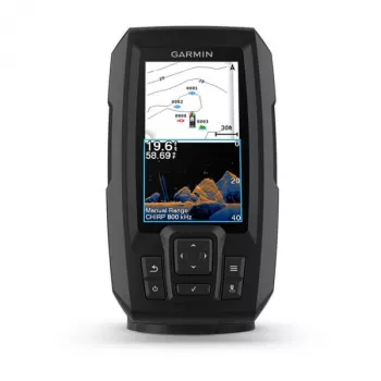 Kaiunluotain GARMIN STRIKER Vivid 4cv 4 tuuman (10,2 cm) näyttö, 272×480 px, 300 W RMS