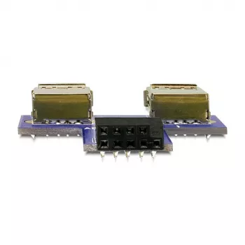 DeLOCK 9-napainen 2,54 mm 2 x USB 2.0 1 x 9-napainen 2,54 mm musta sininen hopea