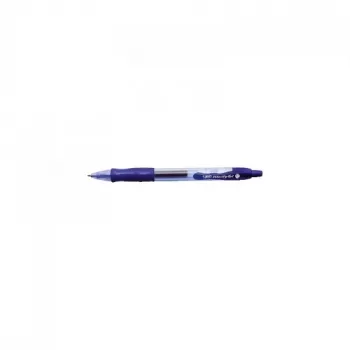 Kuulakärkikynä BIC 829158 — Clip-on sisäänvedettävä, sininen muste, läpinäkyvä varsi, 12 kpl:n pakkaus