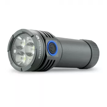 LED-taskulamppu everActive LUMINATO R FL-3300R – 3300 lumenia, ladattava