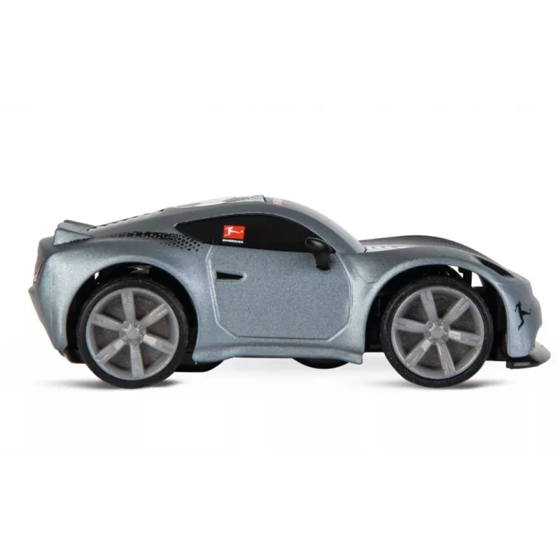 RC-auto Bundesliga Mini RC 1:43 harmaa