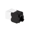 LogiLink NK4066 Keystone-moduuli litteä musta valkoinen RJ-45