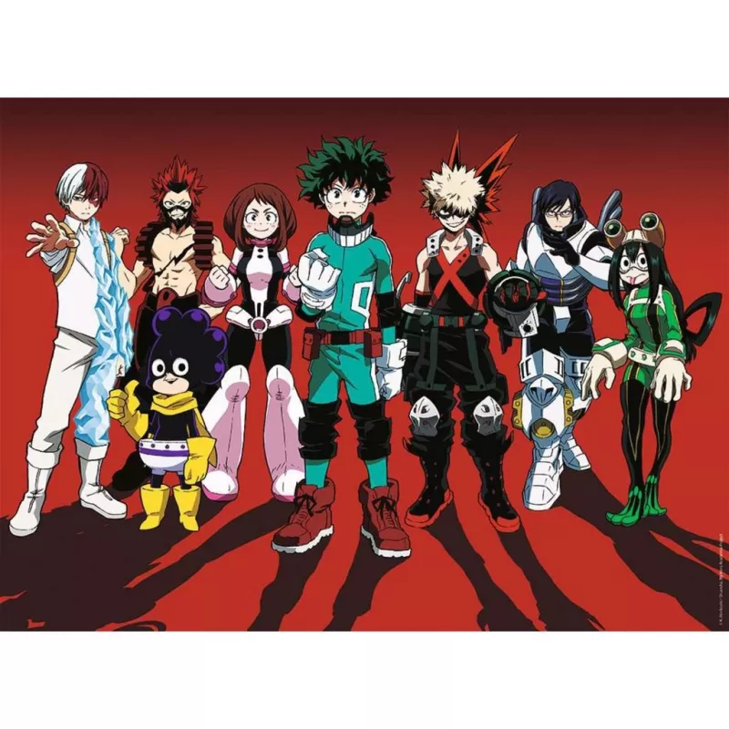 Palapeli My Hero Academia - supersankarit (500 palaa)