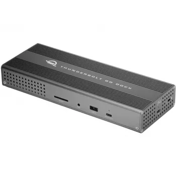 OWC Go Dock - telakointiasema - Thunderbolt 4 - HDMI, 2 x Thunderbolt 4 - GigE, 2,5 GigE - 120 wattia