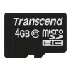Flash-muisti Transcend 4GB MicroSDHC Class 10 TS4GUSDC10