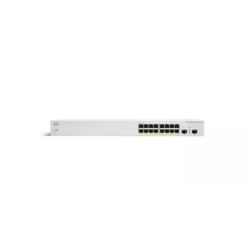 CISCO Business Switching CBS220 Smart 16-porttinen Gigabit 2x1G SFP uplink