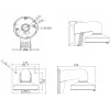 Hikvision Digital Technology DS-1272ZJ-110 turvakameratarvike-teline