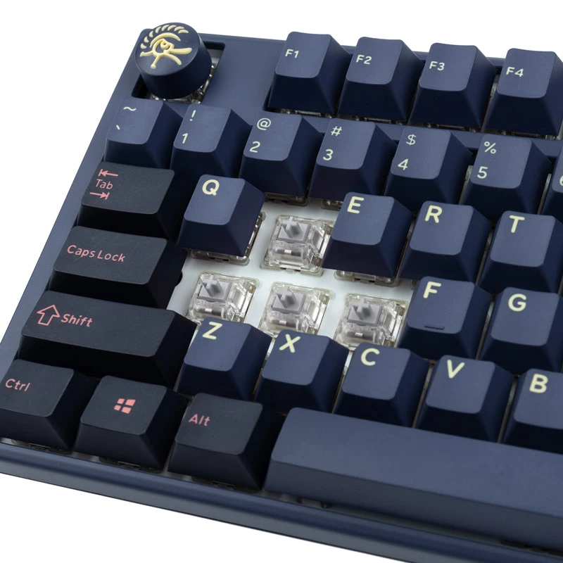 Ducky One 3 TKL näppäimistö peli USB US English sininen