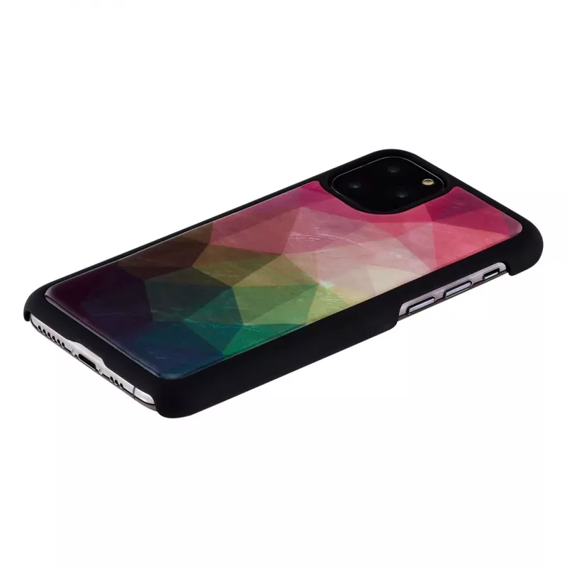 iKins älypuhelimen suojakotelo iPhone 11 Pro vesikukkakuvio, musta