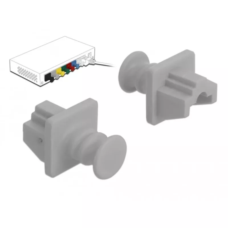Pölysuojus DeLOCK 86508 RJ-45 10 kpl