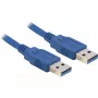 USB 3.0 -kaapeli DeLOCK 82430 1,5 m uros/uros sininen