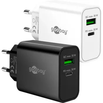 Goobay USB-C PD GaN -pikalaturi 30 W musta (75335)