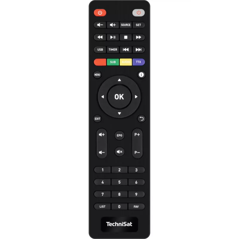 Technisat digisovitin, DVB-S, DVB-S2, Single-Tuner, SCR-yhden kaapelin järjestelmä (EN50494)/Unicable, USB-tallennin (0000/4815)