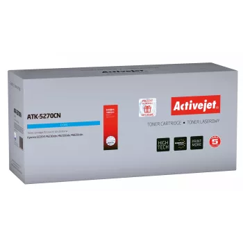 Activejet ATK-5270CN värikasetti (korvaa Kyocera TK-5270C; Supreme; 6 000 sivua; syaani)
