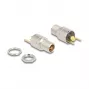 DeLOCK liitäntä DC 5,5 x 2,5 mm naaras kojerasia juotosversio 20 V 15 A
