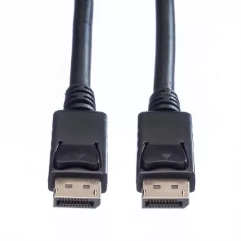 Value DisplayPort-liitäntäkaapeli DisplayPort-uros, DisplayPort-uros 1,50 m musta 11.99.5767 suojattu