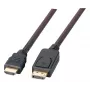 EFB-Elektronik DisplayPort/HDMI-kaapeli Full HD, A-A uros-uros, 2 m, musta Valmistaja: EFB Elektronik (K5561SW.2V2)