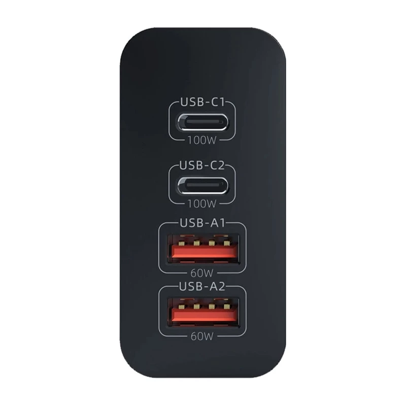 Verkkolaturi BlitzWolf BW-S29 120W musta — USB-virtalähde, moniporttinen pikalataus