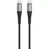 USB-kaapeli 4smarts 541454 1,5 m USB-C musta