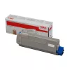 OKI 44315307 väriainekasetti, syaani, 6000 sivua (C610)