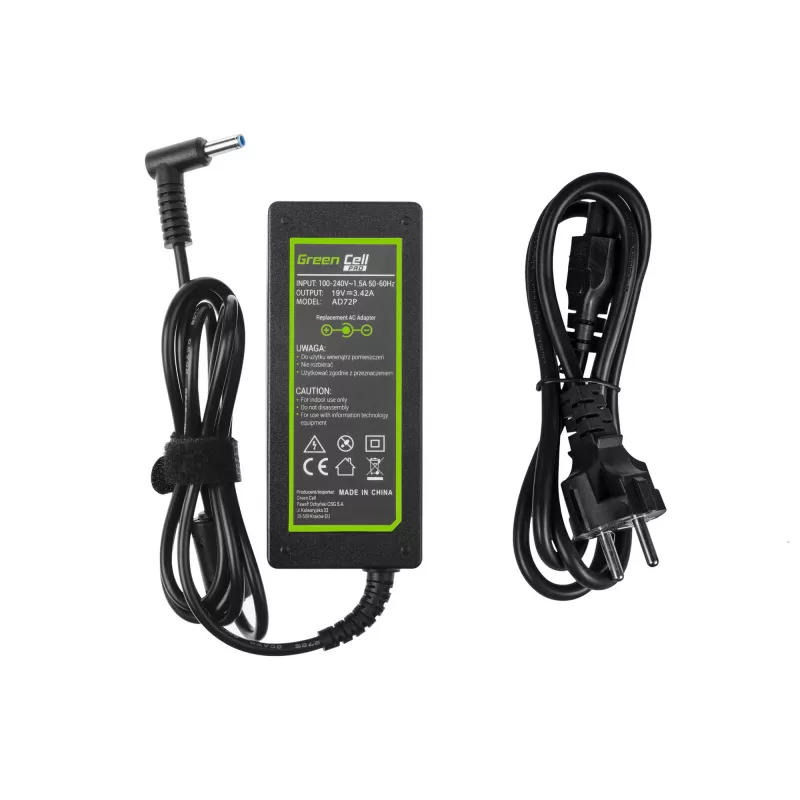 Virtalähde Green Cell AD72P Indoor 65W musta