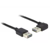 USB-kaapeli DeLOCK 85176 USB 2.0 0,5 m musta