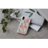iKins älypuhelinkotelo iPhone XR — timanttikuvio valkoinen suojakansi