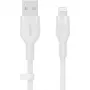 Kaapeli Belkin Cbl Scicone USB-A LTG 2M blc valkoinen USB A USB C Lightning