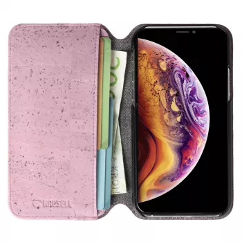 Folio-kotelo Krusell Birka iPhone 11 Pro Max 16,5 cm pinkki