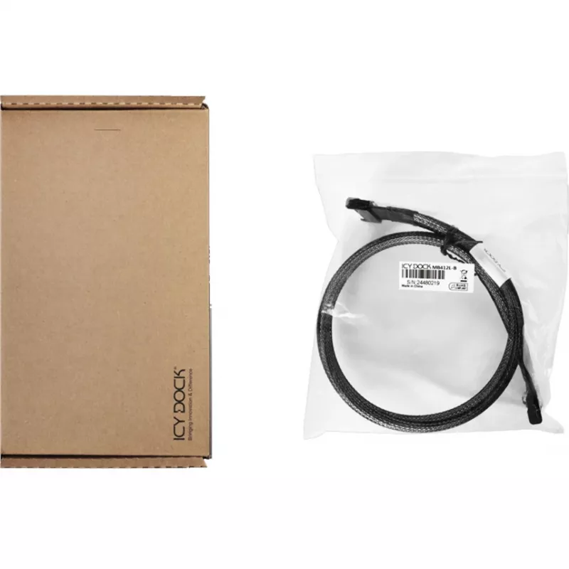Kaapeliadapteri ICY DOCK MCIO 8i SFF-TA-1016 - MCIO 8i SFF-TA-1016 (MB412L-B)