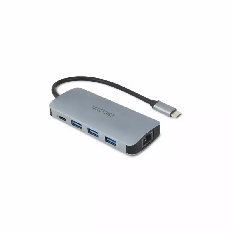 Dicota USB-C 8-in-1 Multi Hub 4K PD 100W hopea
