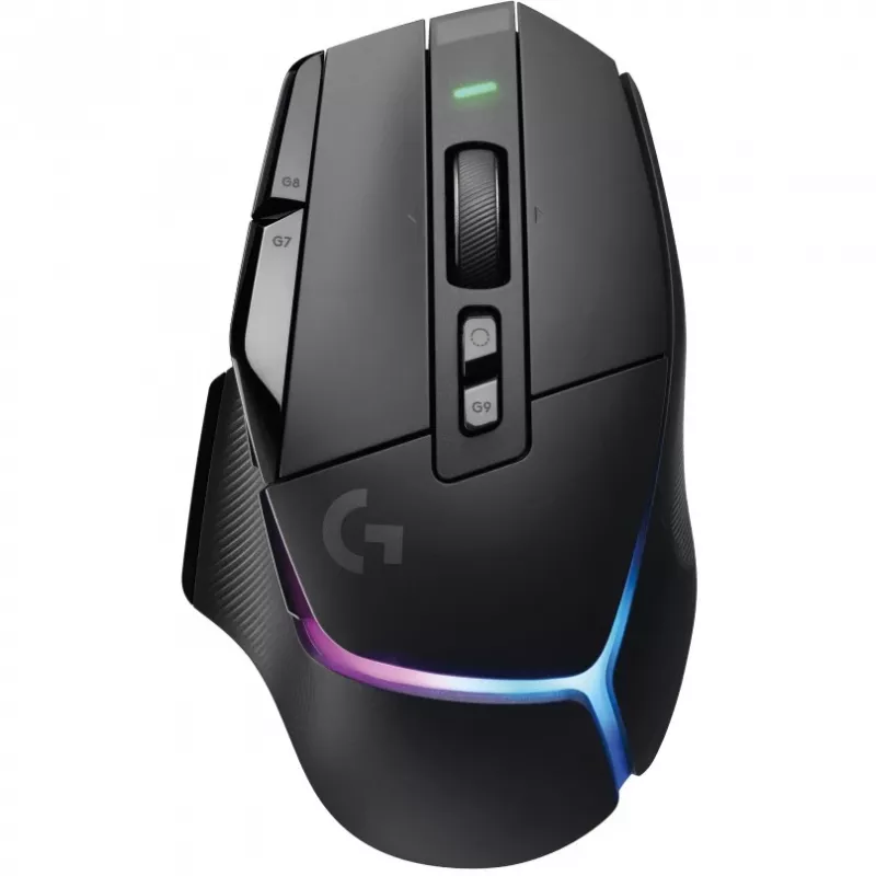 Logitech G G502 X PLUS - hiiri - optinen - 11 painiketta - langaton - 2.4 GHz - USB Logitech LIGHTSPEED vastaanotin - musta