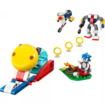 Rakennuslelu LEGO Sonic the Hedgehog 77001 Campfire Showdown lelusetti, 177 osaa, 1 minihahmo, ikä 7+