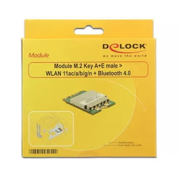 Verkkokortti DeLOCK 95254 WLAN Bluetooth 433,3 Mbit/s