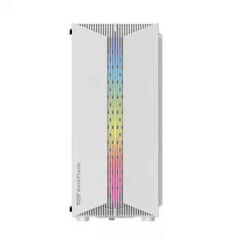 PC-kotelo darkFlash DK151 Midi Tower valkoinen