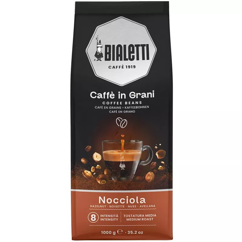 Bialetti Esperto Grani hasselpähkinä-kahvipavut 1 kg