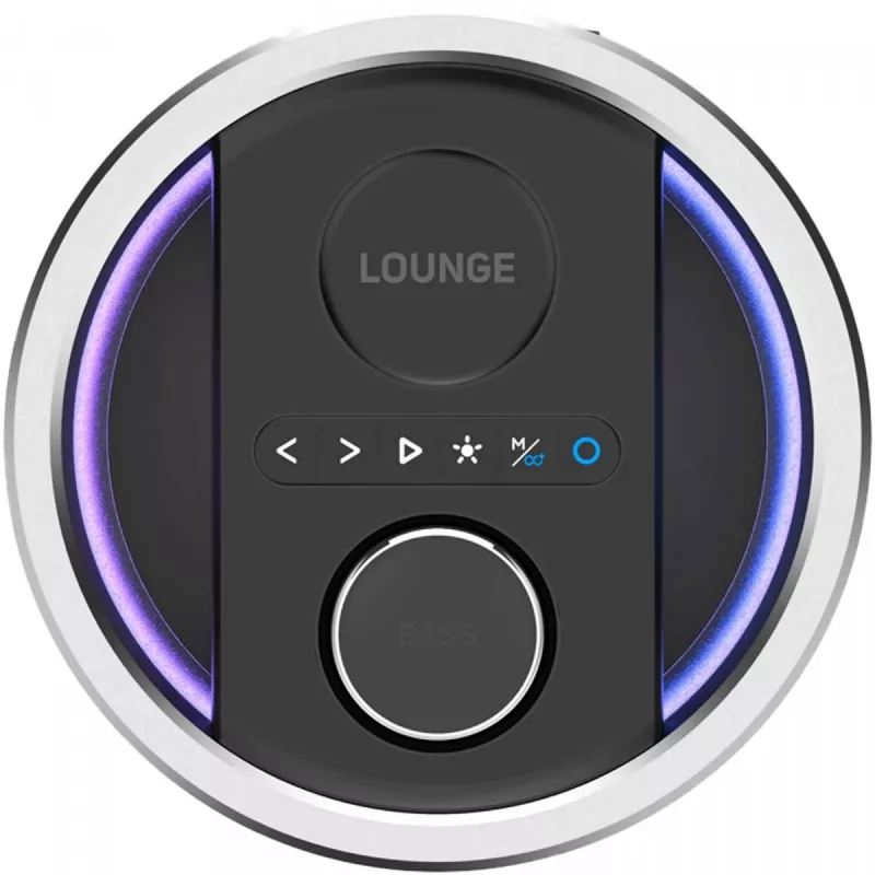 Kannettava Bluetooth-kaiutin SENCOR Resonex Lounge 130W, IPX7 vedenpitävä, TWS, LED-valaistus