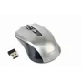 Langaton hiiri GEMBIRD MUSW-4B-04-BG — oikeakätinen, optinen 1600 DPI, 4 painiketta, RF Wireless, musta/harmaa