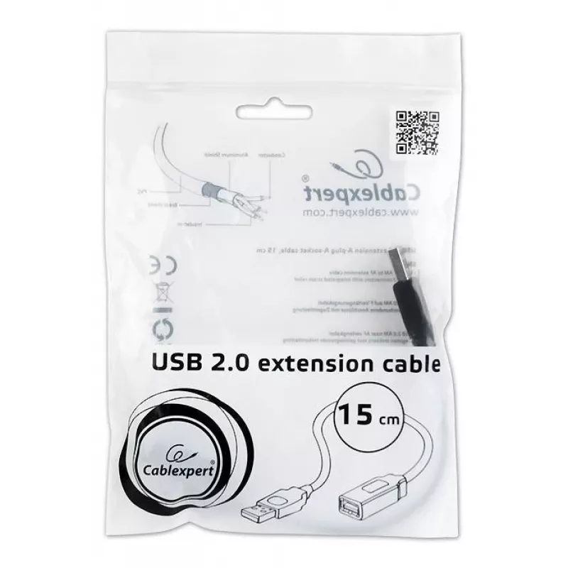 KAAPELI USB2 JATKO AM-AF/CCP-USB2-AMAF-0.15M GEMBIRD