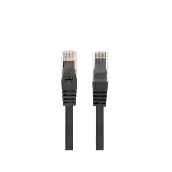 Verkkokaapeli LANBERG PCU6-10CU-1000-BK Cat6 U/UTP RJ-45 10 m musta