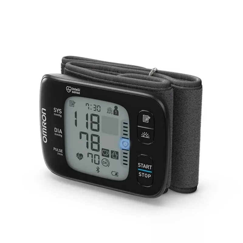 Omron RS7 Intelli IT ranneverenpainemittari automaattinen 2 käyttäjää