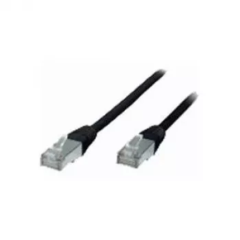 ShiverPeaks TP-patchkaapeli Cat.5e F/UTP STP musta 0,25 m – kaapeli – verkko