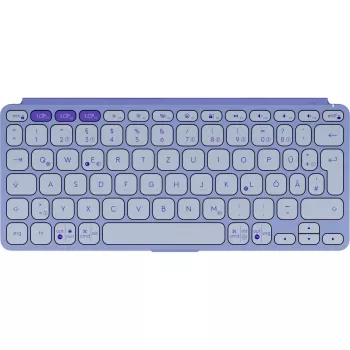 Logitech Keys-To-Go 2, lila, Bluetooth, German, 920-012966