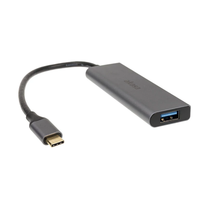 USB-keskitin Akasa USB Type-C 4 porttia -keskitin