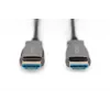 HDMI AOC hybridi-kuituoptinen kaapeli Digitus AK-330125-200-S